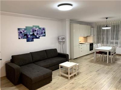 Apartament cu 2 camere,c-tie noua in zona Clujeana, finisat lux, mobilat, utilat, parcare subterana